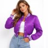 Cropped Varsity Jacket